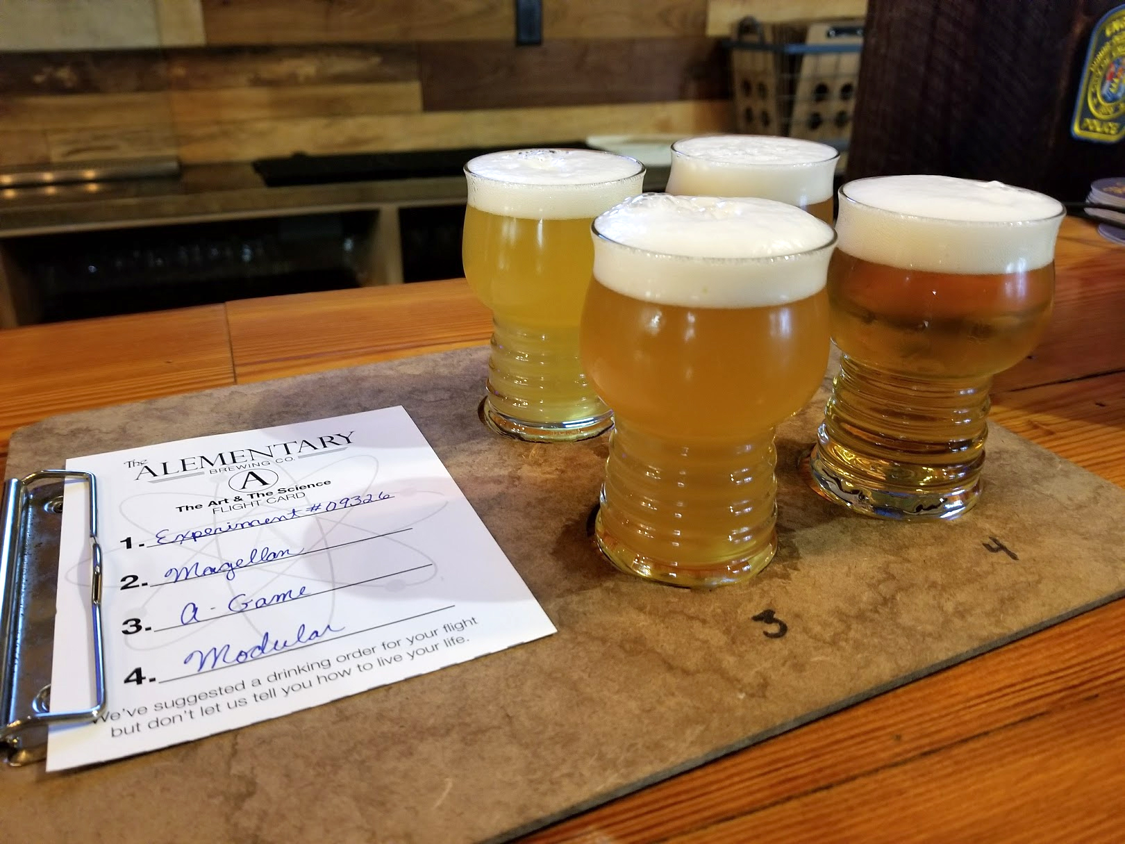 Hop-Flight | The Alementary Brewing Co.